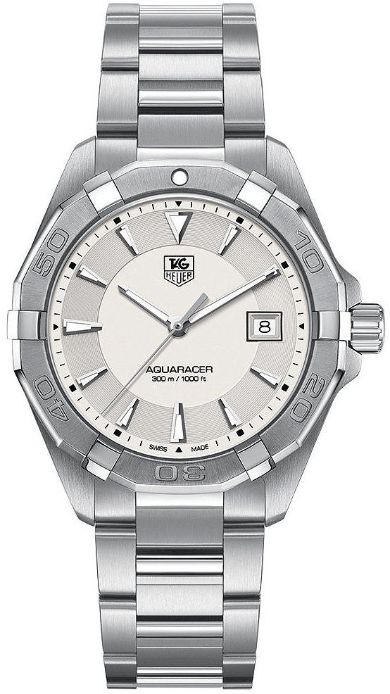 Tag Heuer Aquaracer White Dial Watch for Men - WAY1111.BA0928 Authentic Buy Shop Now