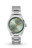 Tag Heuer Carrera Date Automatic 18K Green Dial Silver Steel Strap Watch for Women - WBN2312.BA0001 Authentic Buy Shop Now