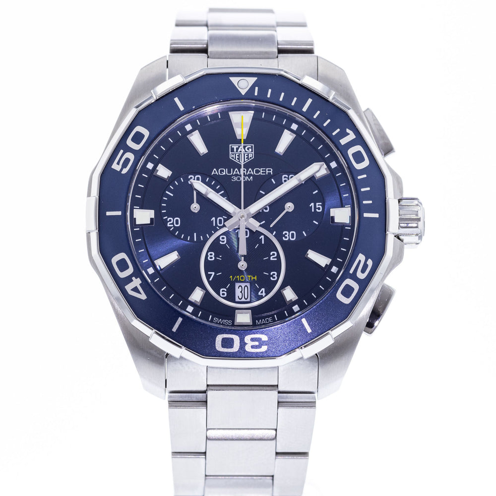 Tag Heuer Aquaracer Blue Dial Watch for Men - CAY111B.BA0927 Authentic Buy Shop Now