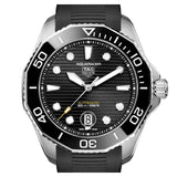Tag Heuer Aquaracer Professional 300 Automatic Black Dial Black Rubber Strap Watch for Men - WBP201A.FT6197 Authentic Buy Shop Now
