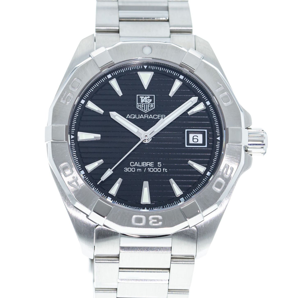 Tag Heuer Aquaracer Black Dial Watch for Men - WAY2110.BA0928 Authentic Buy Shop Now