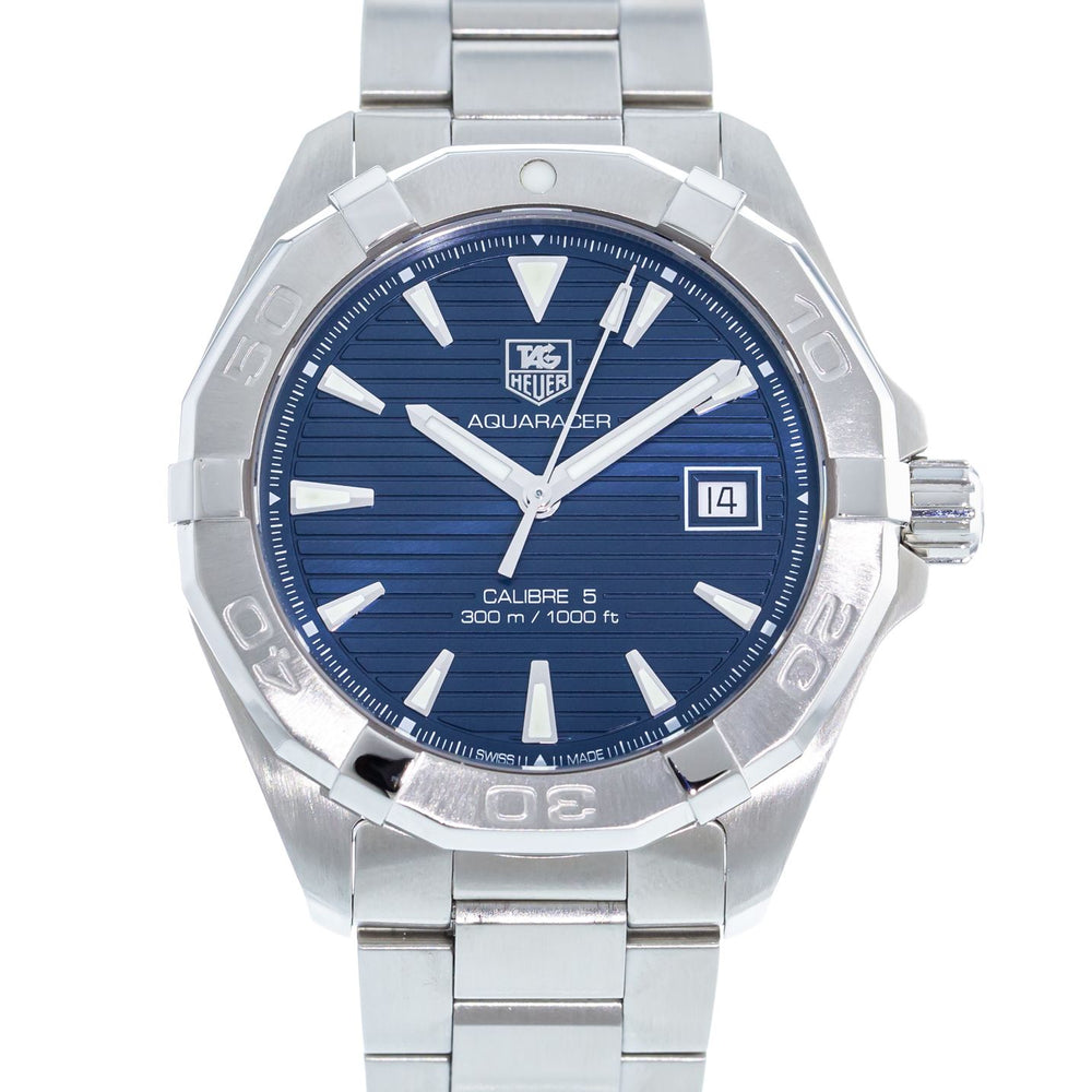 Tag Heuer Aquaracer Blue Dial Watch for Men - WAY2112.BA0928 Authentic Buy Shop Now