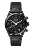 Tag Heuer Autavia Chronometer Flyback Chronograph Black Dial Black Leather Strap Watch for Men - CBE511C.FC8280 Authentic Buy Shop Now