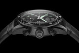 Tag Heuer Autavia Chronometer Flyback Chronograph Black Dial Black Leather Strap Watch for Men - CBE511C.FC8280 Authentic Buy Shop Now