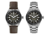 Tag Heuer Autavia Isograph Grey Dial Calfskin Brown Leather Strap Watch for Men - WBE5111.FC8267 Authentic Buy Shop Now