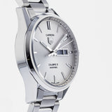 Tag Heuer Carrera Calibre 5 Automatic White Dial Silver Steel Strap Watch for Men - WAR201B.BA0723 Authentic Buy Shop Now