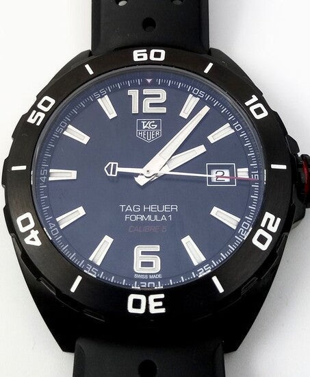 Tag Heuer Formula 1 Black Dial Strap Watch for Men - WAZ2115.FT8023 Authentic Buy Shop Now