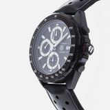 Tag Heuer Formula 1 Automatic Chronograph Black Dial Black Leather Strap Watch for Men - CAZ2011.FT8024 Authentic Buy Shop Now
