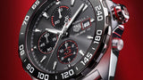 Tag Heuer Formula 1 Chronograph Senna Grey Dial Silver Steel Strap Watch for Men - CAZ201D.BA0633 Authentic Buy Shop Now