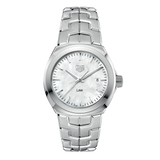 Tag Heuer Link Quartz Mother of Pearl Dial Silver Steel Strap Watch for Women - WBC1310.BA0600 Authentic Buy Shop Now