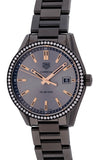 Tag Heuer Carrera Quartz Diamonds Black Dial Black Steel Strap Watch for Women - WAR1115.BA0602 Authentic Buy Shop Now