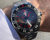 Tag Heuer Formula 1 Quartz Anthracite Dial Silver Steel Strap Watch for Men - WAZ1018.BA0842 Authentic Buy Shop Now
