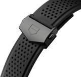 Tag Heuer Carrera Chronograph Steel & Ceramic Black Dial Black Rubber Strap Watch for Men - CBG2090.FT6145 Authentic Buy Shop Now