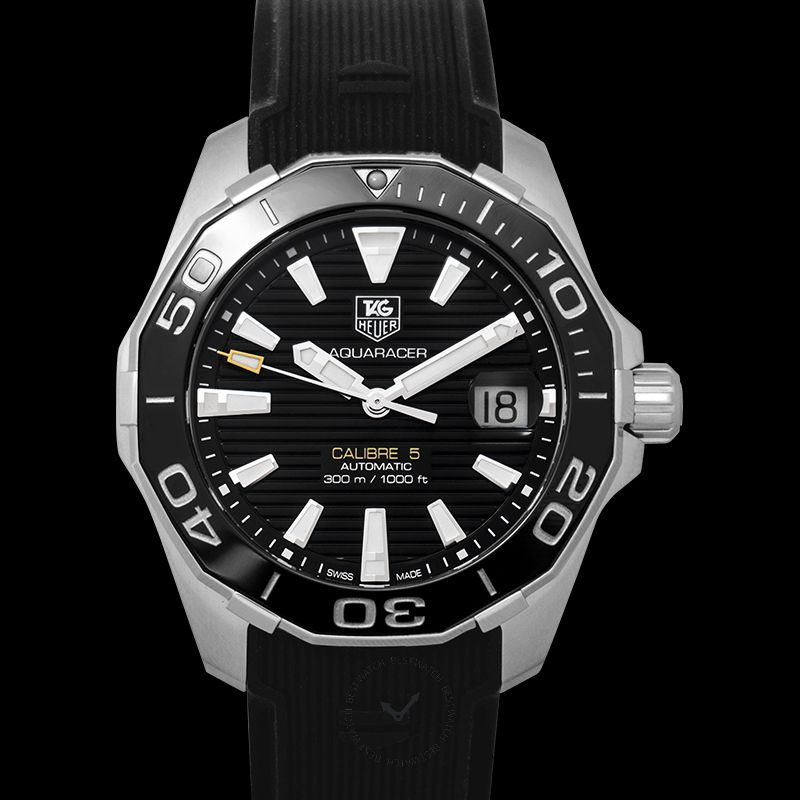 Tag Heuer Aquaracer Black Dial Watch for Men - WAY211A.FT6151 Authentic Buy Shop Now