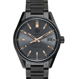Tag Heuer Carrera Special Edition Black Dial Black Steel Strap Watch for Women - WAR1113.BA0602 Authentic Buy Shop Now