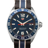 Tag Heuer Formula 1 Quartz Blue Dial Two Tone NATO Strap Watch for Men - WAZ1010.FC8197 Authentic Buy Shop Now