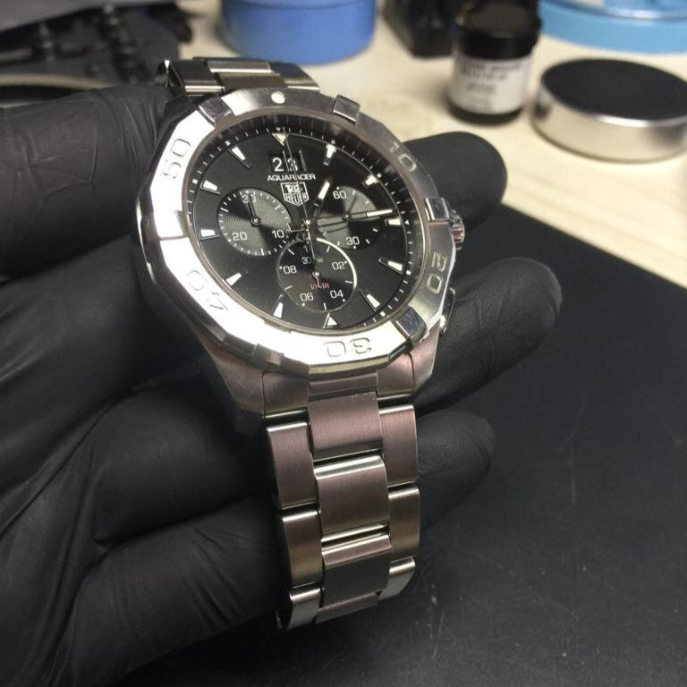 Tag Heuer Aquaracer Black Dial Watch for Men - CAY1110.BA0927