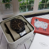 Fossil Neutra Chronograph Black Dial Black Steel Strap Watch for Men - FS5525 Authentic Buy Shop Now