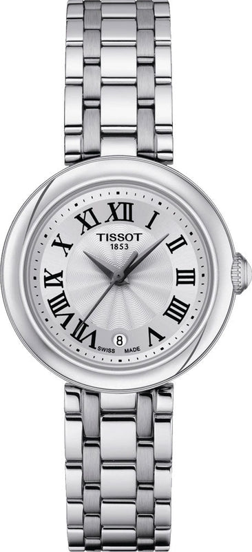 Tissot Bellissima Small Lady Silver Dial Silver Steel Strap Watch For Women - T126.010.11.013.00 Authentic Buy Shop Now