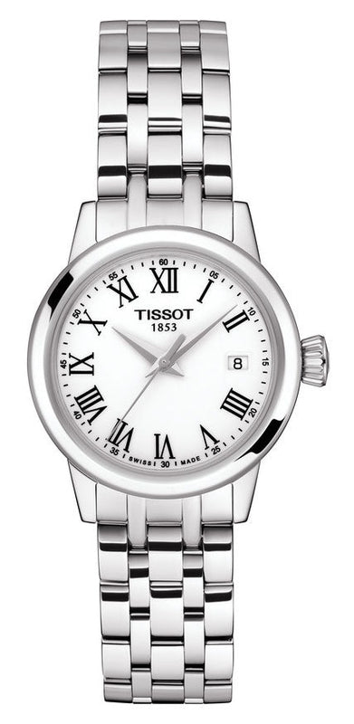 Tissot Classic Dream Lady Stainless Steel Watch For Women - T129.210.11.013.00 Authentic Buy Shop Now