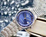 Tissot Luxury Powermatic 80 Blue Dial Silver Steel Strap Watch For Men - T086.407.11.041.00 Authentic Buy Shop Now