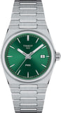 Tissot PRX Green Dial Silver Steel Strap Watch for Women - T137.210.11.081.00 Authentic Buy Shop Now