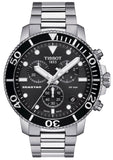 Tissot Seastar 1000 Chronograph Black Dial Silver Steel Strap Watch For Men - T120.417.11.051.00 Authentic Buy Shop Now