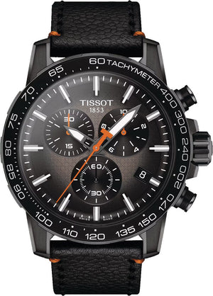 Tissot Supersport Chrono Grey Dial Black Nylon Strap Watch For Men - T125.617.36.081.00 Authentic Buy Shop Now
