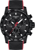 Tissot Supersport Chrono Giro D'Italia Black Dial Black Nylon Strap Watch for Men - T125.617.37.051.00 Authentic Buy Shop Now