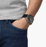 Tissot Supersport Chrono Black Dial Black Nylon Strap Watch for Men - T125.617.17.051.02 Authentic Buy Shop Now