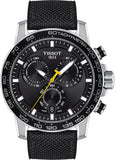 Tissot Supersport Chrono Black Dial Black Nylon Strap Watch for Men - T125.617.17.051.02 Authentic Buy Shop Now