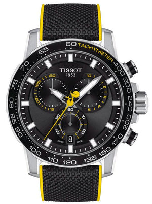 Tissot T Sport Supersport Chrono Tour De France Black Dial Black Nylon Strap Watch for Men - T125.617.17.051.00 Authentic Buy Shop Now