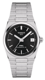 Tissot PRX Powermatic 80 Black Dial Silver Steel Strap Watch for Men - T137.207.11.051.00 Authentic Buy Shop Now