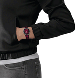 Tissot Everytime Lady Burgundy Dial Burgundy Leather Strap Watch for Women - T143.210.17.331.00 Authentic Buy Shop Now