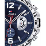 Tommy Hilfiger Decker Blue Dial Blue Rubber Strap Watch for Men - 1791476 Authentic Buy Shop Now