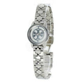 Tory Burch Reva Silver Dial Silver Steel Strap Watch for Women - TBW4044 Authentic Buy Shop Now