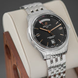 Breitling Premier Automatic 40mm Day & Date Black Dial Silver Steel Strap Mens Watch - A45340241B1A1 Authentic Buy Shop Now