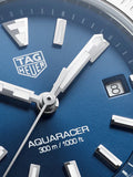 Tag Heuer Aquaracer Blue Dial Silver Steel Strap Watch for Women - WBD1412.BA0741 Authentic Buy Shop Now