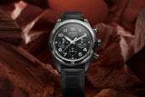 Tag Heuer Autavia Chronometer Flyback Chronograph Black Dial Black Leather Strap Watch for Men - CBE511C.FC8280 Authentic Buy Shop Now
