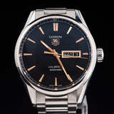 Tag Heuer Carrera Black Dial Watch for Men - WAR201C.BA0723 Authentic Buy Shop Now