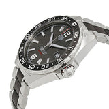 Tag Heuer Formula 1 Calibre 5 Anthracite Dial Two Tone Steel Strap Watch for Men - WAZ2011.BA0843 Authentic Buy Shop Now