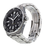 Tag Heuer Aquaracer Quartz Black Dial Silver Steel Strap Watch for Men - WAY101A.BA0746 Authentic Buy Shop Now