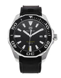 Tag Heuer Aquaracer Quartz Black Dial Black Rubber Strap Watch for Men - WAY101A.FT6141 Authentic Buy Shop Now