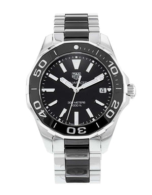 Tag Heuer Aquaracer Black Dial Watch for Men - WAY131A.BA0913 Authentic Buy Shop Now
