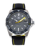 Tag Heuer Aquaracer Jeremy Lin Special Edition Grey Dial Black Nylon Strap Watch for Men - WAY211F.FC6362 Authentic Buy Shop Now