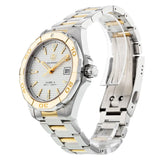 Tag Heuer Aquaracer Calibre 5 Automatic White Dial Two Tone Steel Strap Watch for Men - WAY2151.BD0912 Authentic Buy Shop Now