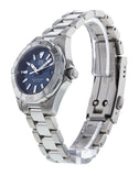 Tag Heuer Aquaracer Blue Dial Silver Steel Strap Watch for Women - WBD1412.BA0741 Authentic Buy Shop Now