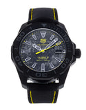 Tag Heuer Aquaracer Calibre 5 Black NATO Strap Carbon Dial Watch for Men - WBD218B.FC6446 Authentic Buy Shop Now