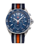 Tag Heuer Formula 1 Chronograph 43mm Blue Dial NATO Strap Watch for Men - CAZ1014.FC8196 Authentic Buy Shop Now
