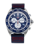 Tag Heuer Formula 1 Redbull Edition Chronograph Blue Dial Blue NATO Strap Watch for Men - CAZ1018.FC8213 Authentic Buy Shop Now